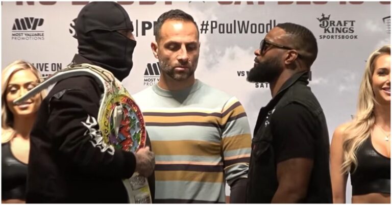 VIDEO | Jake Paul Gives Tyron Woodley A $14,000 Rolex