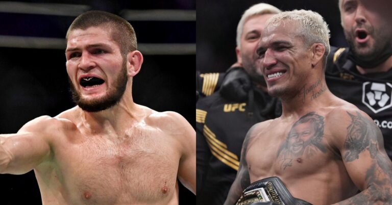 Khabib Nurmagomedov Touts Charles Oliveira As World’s Best