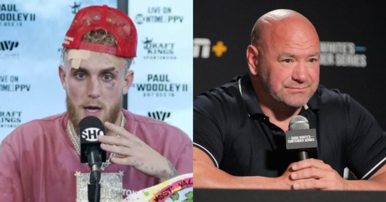 Jake Paul Rips Dana White Following KO Of Tyron Woodley