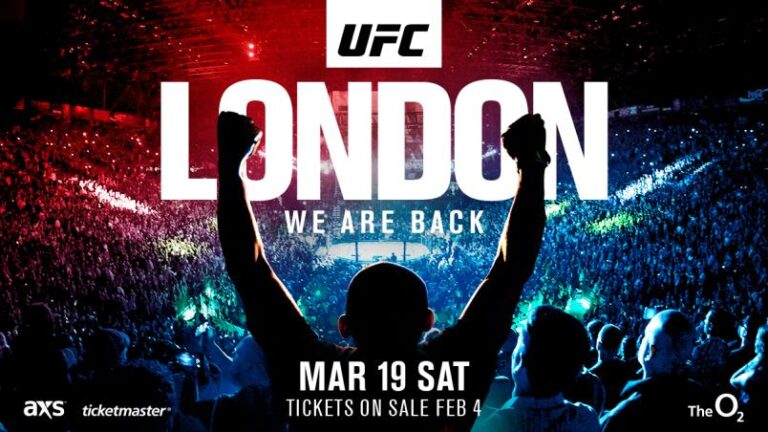 UFC London Takes Shape Wih Several Epic Fight Announcements