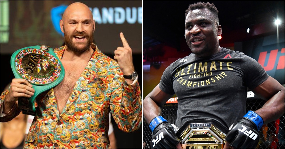 Tyson Fury Offers To Fight Francis Ngannou With UFC Gloves In Boxing Match 1 Tyson Fury
