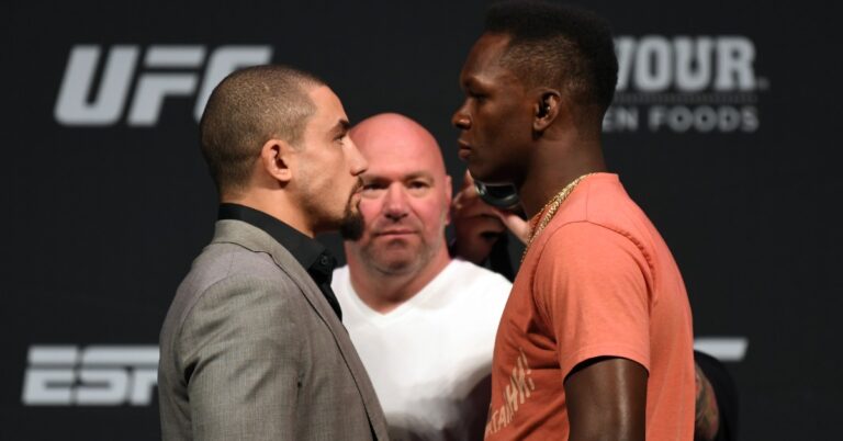 Robert Whittaker Attributes Loss To Israel Adesanya To His Ego