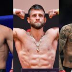 Alexander Volkanovski, Calvin Kattar, Max Holloway