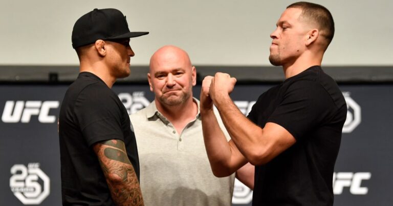 Dustin Poirier offers to fight long time rival Nate Diaz at UFC 300 next year: ‘Don’t be scared, homie’