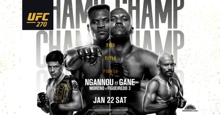 UFC 270 Results: Ngannou vs. Gane
