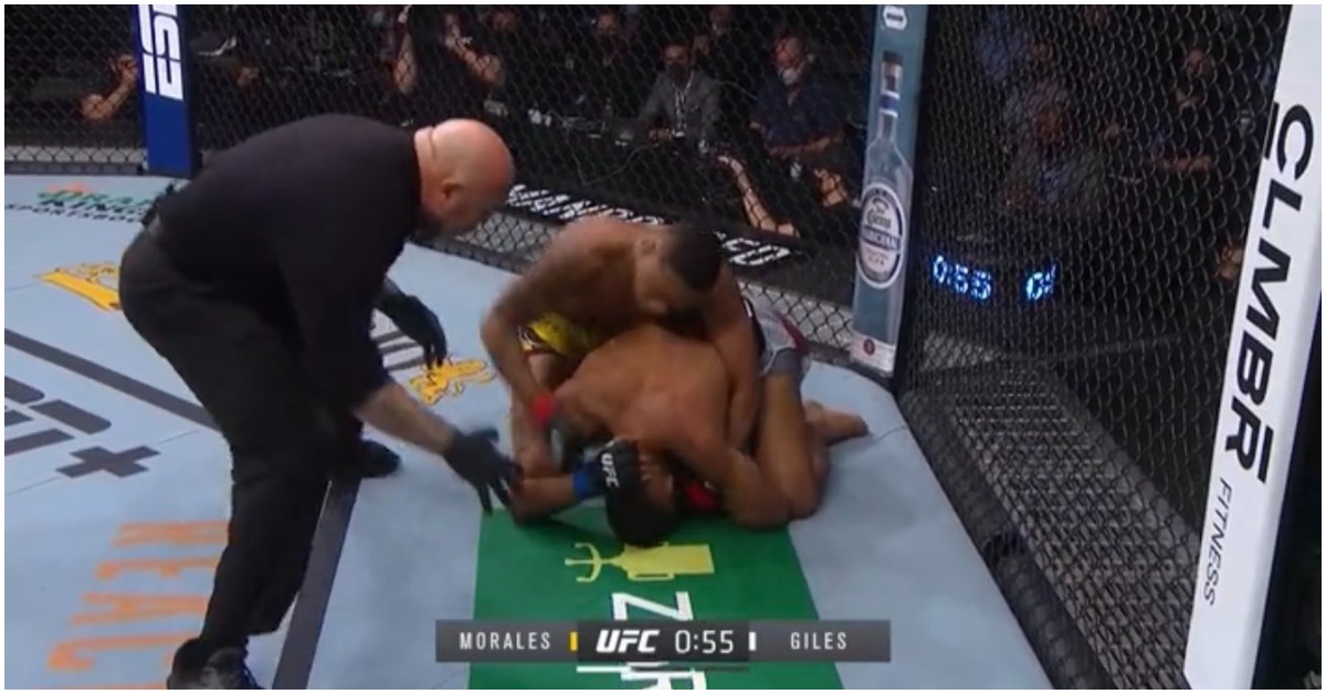 Michael Morales TKOs Trevin Giles - UFC 270 Highlights 1 Michael Morales