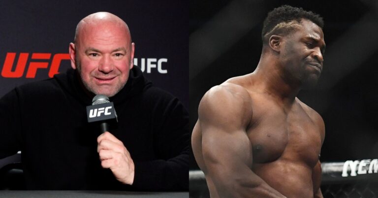 Dana White Explains Why He Didn’t Put The Belt On Francis Ngannou At UFC 270