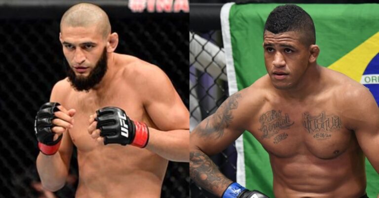 Gilbert Burns hopes Khamzat Chimaev will stay in the welterweight division: ‘You gotta be a man’