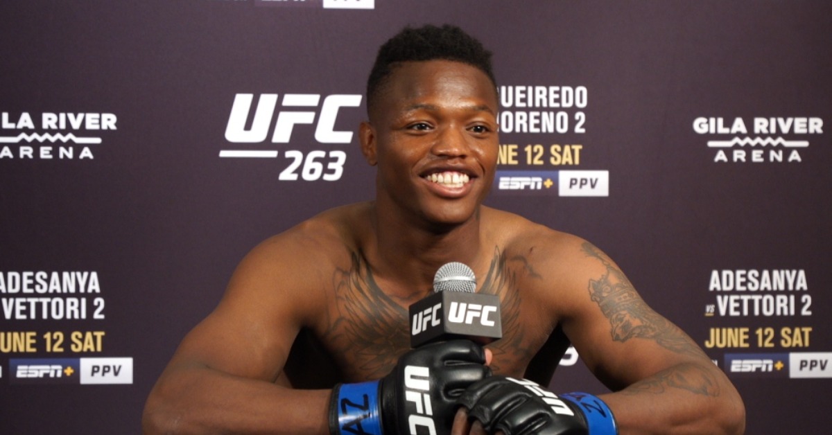 EXCLUSIVE | UFC's Terrance McKinney Looks To Inspire Millions After Past Drug Issues 1 Terrance McKinney