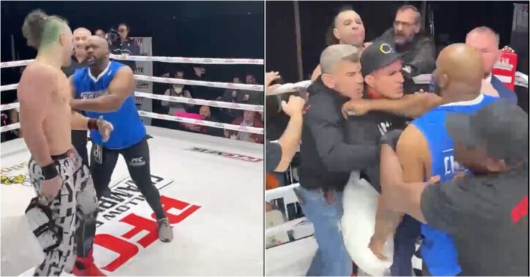 UFC Veteran Markus Perez Sparks Scuffle At Pillow Fighting Championships