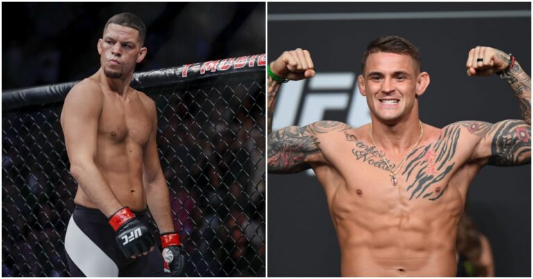 Nate Diaz Pours Cold Water On Dustin Poirier Fight Talk