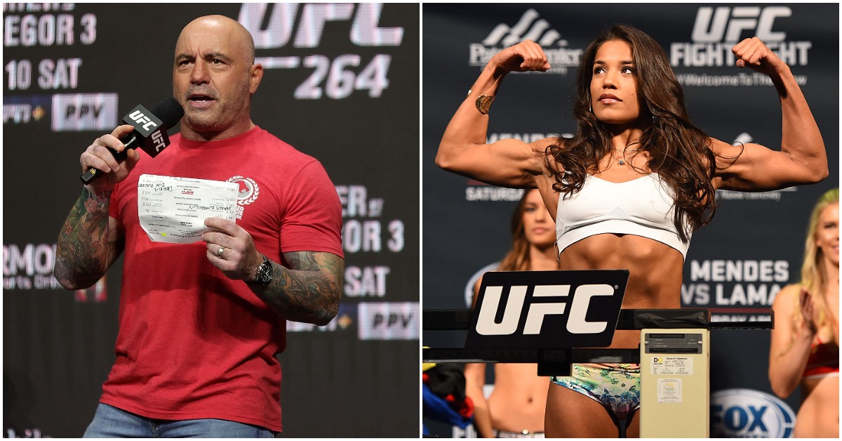 UFC Champion Julianna Pena Apologises For COVID Comments 1 Julianna Pena Joe Rogan