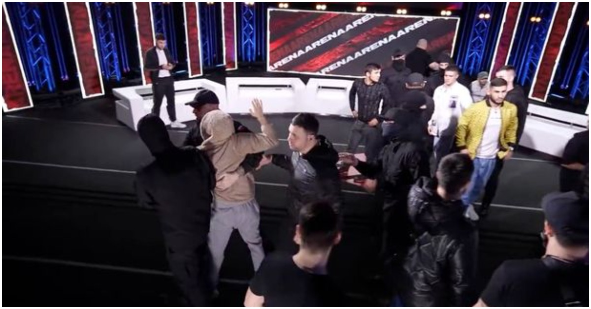 Russian MMA Press Conference Descends Into Mass Brawl 1 MMA Press Conference