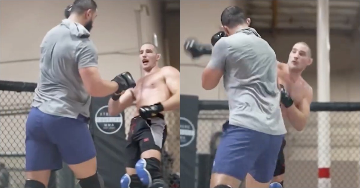 Sean Strickland Trash Talks Dominick Reyes During Sparring 1 Sean Strickland