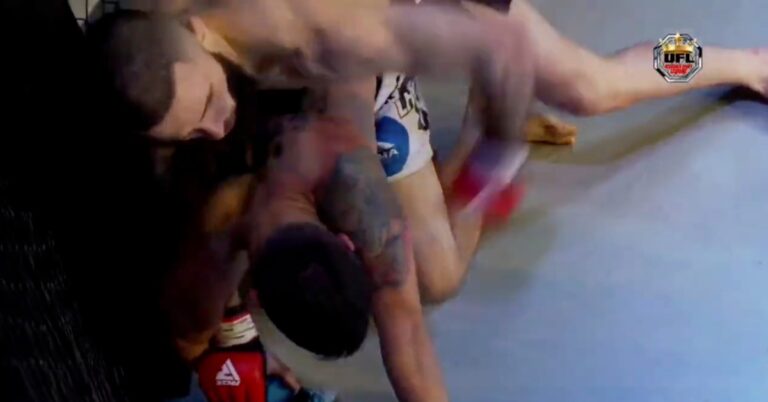VIDEO | Referee Allows 41 Unanswered Head Strikes Before Finish At UFL MMA 8 Event