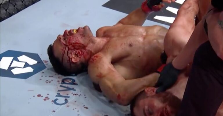 Douglas Silva de Andrade Rallies, Submits Sergey Morozov – UFC 271 Highlights
