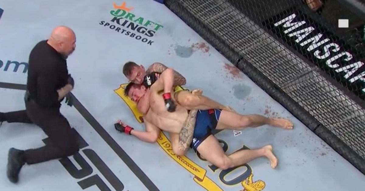 Renato Moicano Stops Alexander Hernandez With Rear-Naked Choke - UFC 271 Highlights 1 Renato Moicano