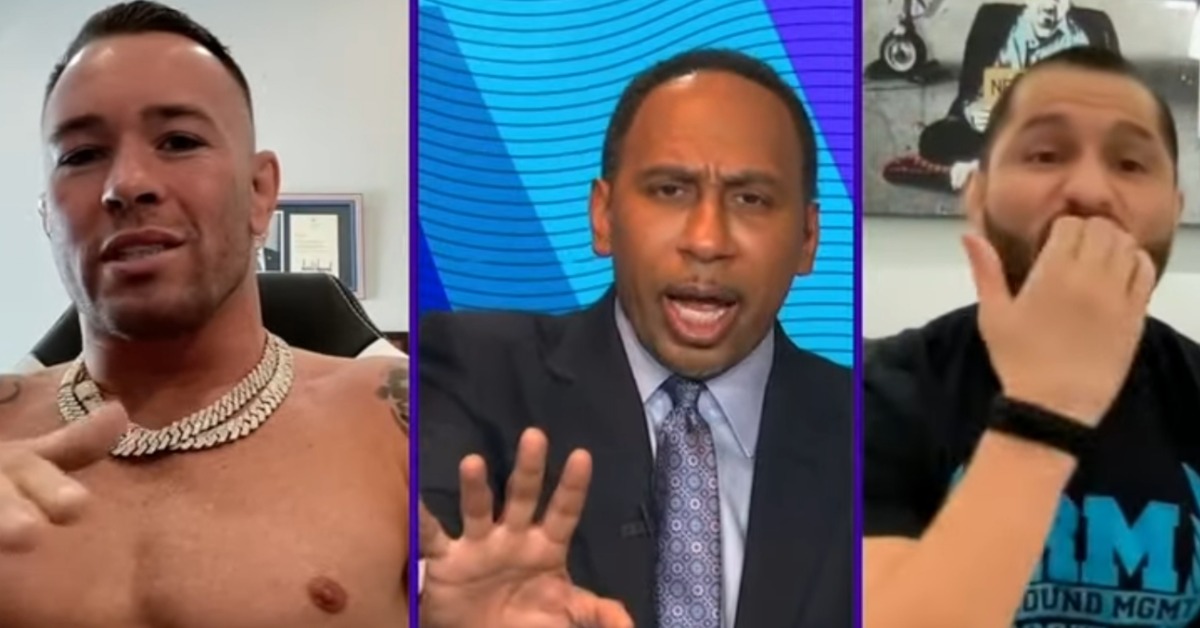 Colby Covington, Stephen A. Smith, Jorge Masvidal