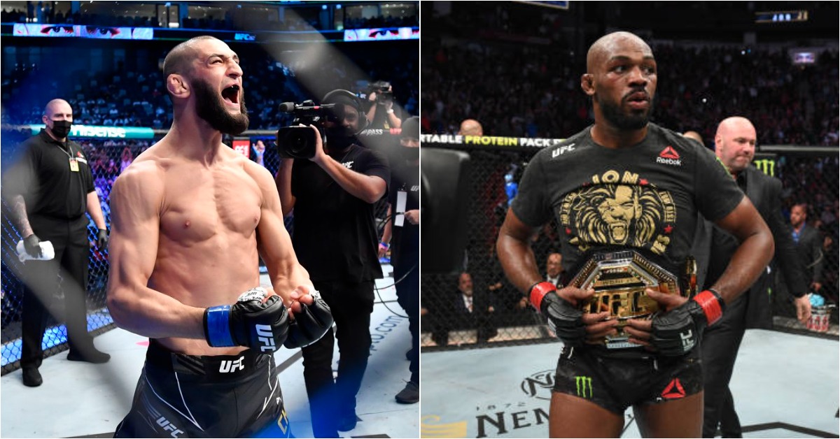 Khamzat Chimaev Defends 'Legend' Jon Jones: 'We Are With You' 1 Khamzat Chimaev
