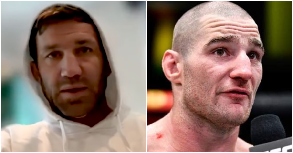 Luke Rockhold Claims Sean Strickland's Fighting Style Is Linked To Drug Use 1 Luke rockhold