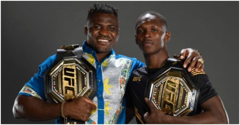 Israel Adesanya Supports Francis Ngannou in Ongoing Contract Saga