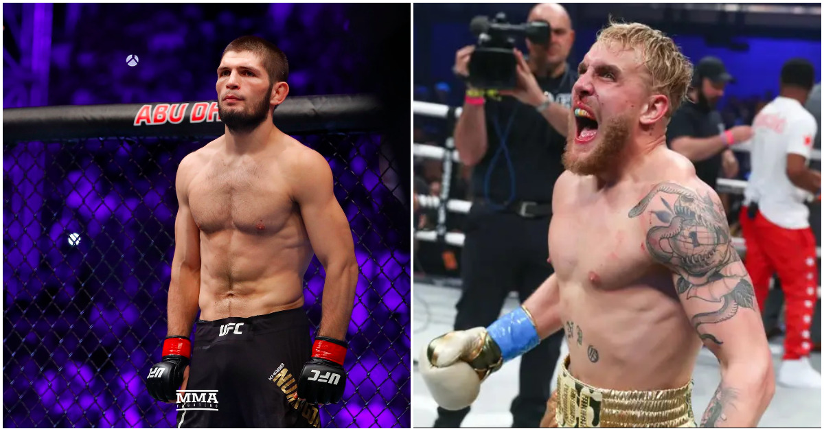 Khabib Nurmagomedov Shuts Down Jake Paul Fight Talk 1 khabib