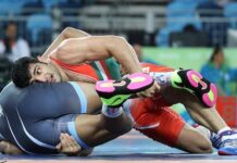double leg takedown