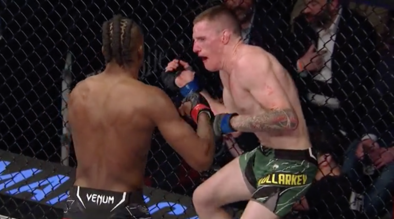 Jalin Turner Stops Jamie Mullarkey With Second Round Strikes – UFC 272 Highlights