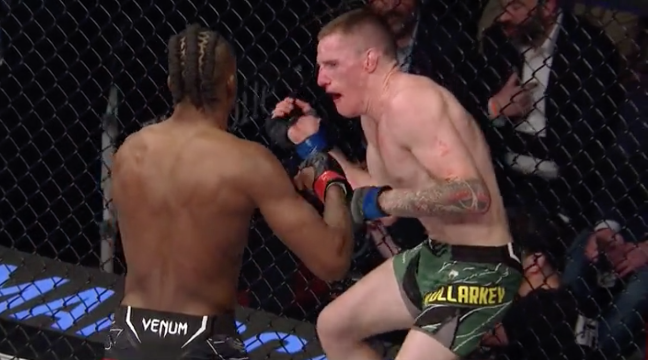 Jalin Turner Stops Jamie Mullarkey With Second Round Strikes - UFC 272 Highlights 1 Jalin Turner
