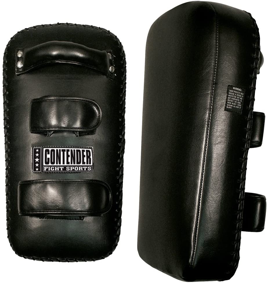MEISTER XP2 PROFESSIONAL THAI PADS X-THICK LEATHER Kick Muay Focus Mitts PAIR 