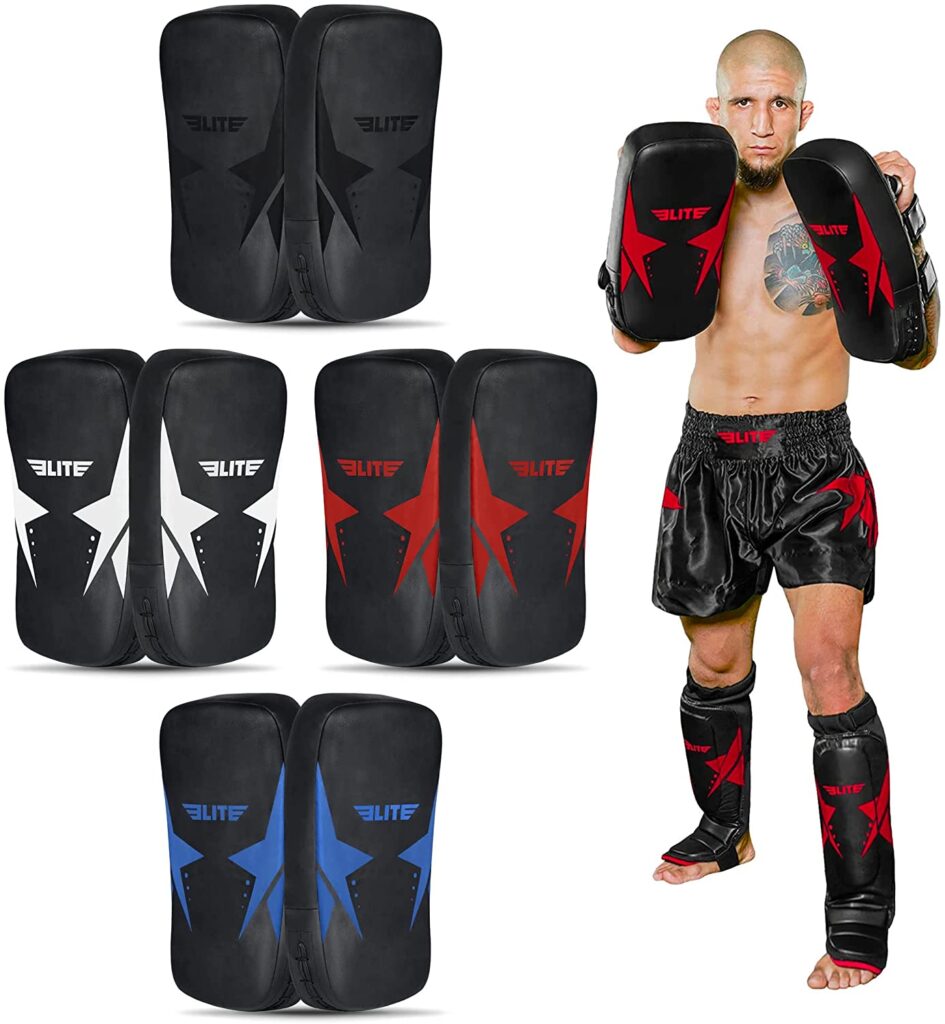 Elite Sports Muay Thai Kick Pads 