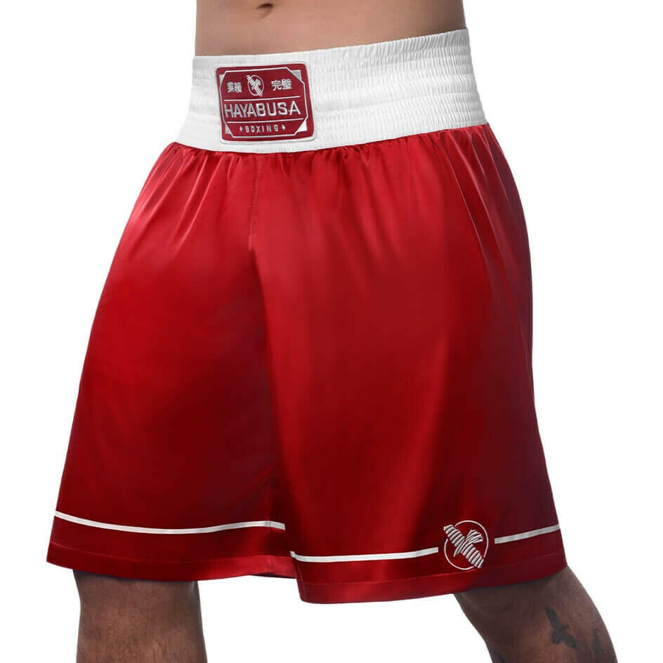 KOYES Men's Boxing Fight Shorts Classic Edge Satin Performance Boxing Trunks UFC 