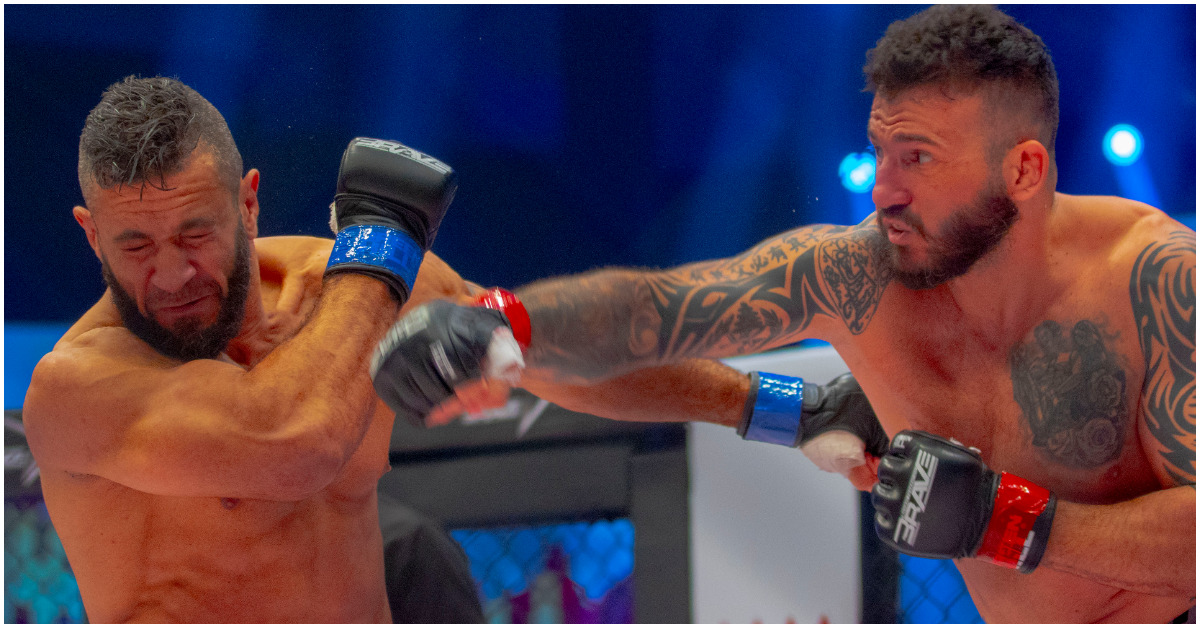 BRAVE CF 57 Full Results: Brad Katona Captures Gold & Mohammad Fakhreddine Makes History 1 Mohammad Fakhreddine in action at BRAVE CF 57