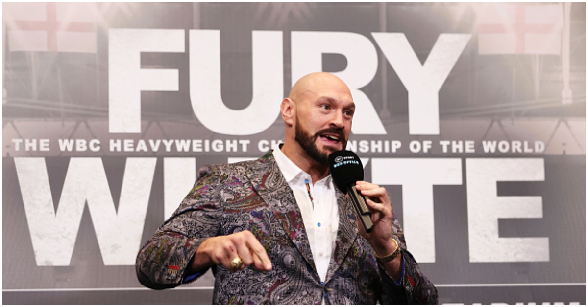 Tyson Fury Talks Conor Mcgregor Twitter Beef: "It Was a Publicity Stunt" 1 Tyson Fury Conor Mcgregor Beef