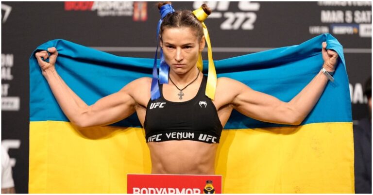 Ukraine’s Maryna Moroz Gives Emotional Post-Fight Interview At UFC 272