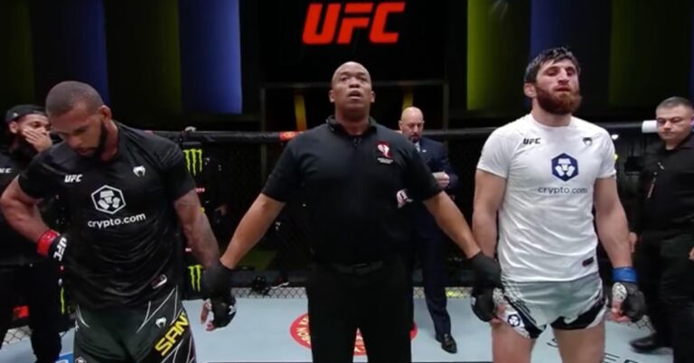 Magomed Ankalaev Lands Decision Win Over Thiago Santos – UFC Vegas 50 Highlights
