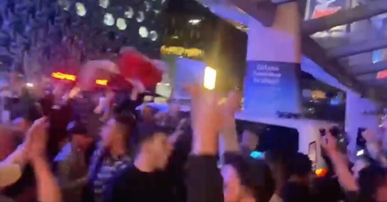 VIDEO | Tom Aspinall Fans Flock Outside The O2 Arena Following UFC London Victory