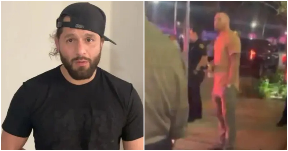 VIDEO | Colby Covington Surrounded By Cops After Jorge Masvidal Street Fight 1 Colby Covington