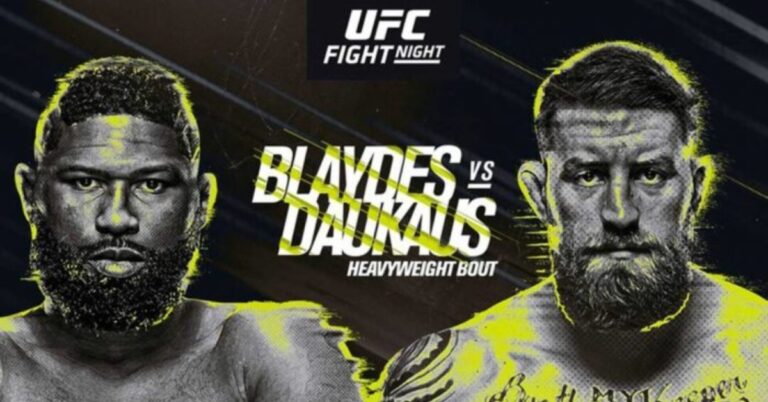 UFC Columbus: Blaydes vs. Daukaus Results