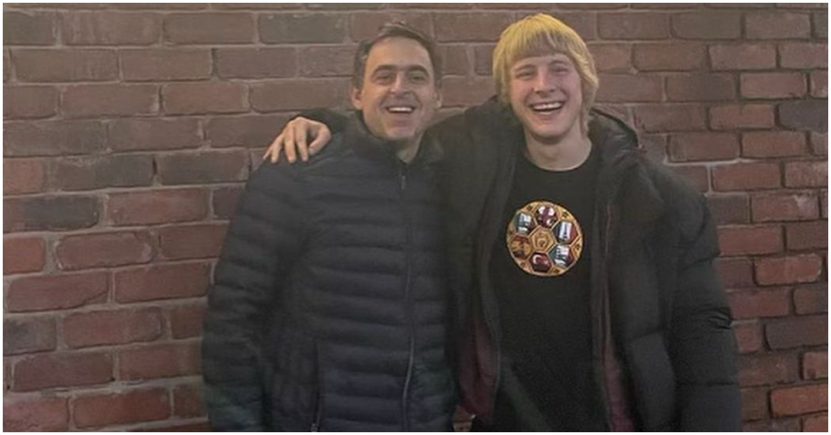 Snooker Legend Ronnie O'Sullivan Set To Spar Paddy Pimblett 1 Ronnie O'Sullivan