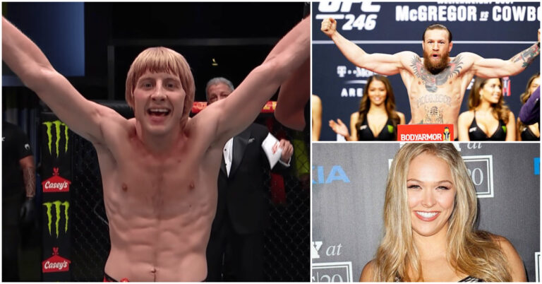 Paddy Pimblett Ranks Himself Alongside Conor McGregor & Ronda Rousey