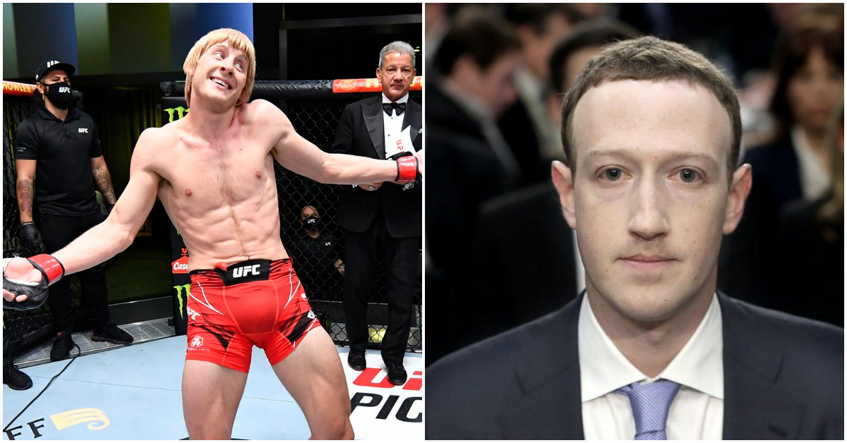 Paddy Pimblett Calls Out Mark Zuckerberg: 'I'm Going To Punch Your Head In' 1 Paddy Pimblett