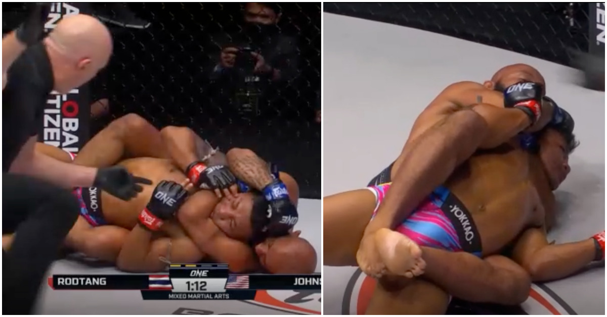 Demetrious Johnson Chokes Out Rodtang - ONE X Highlights 1 demetrious johnson