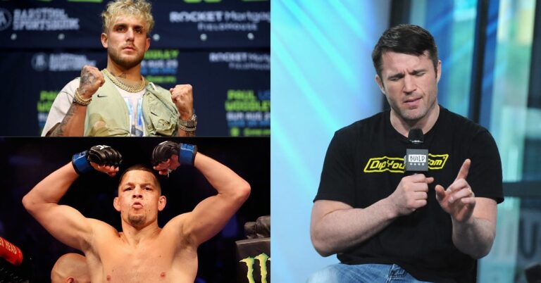 Chael Sonnen Advises Jake Paul To Box Nate Diaz Next