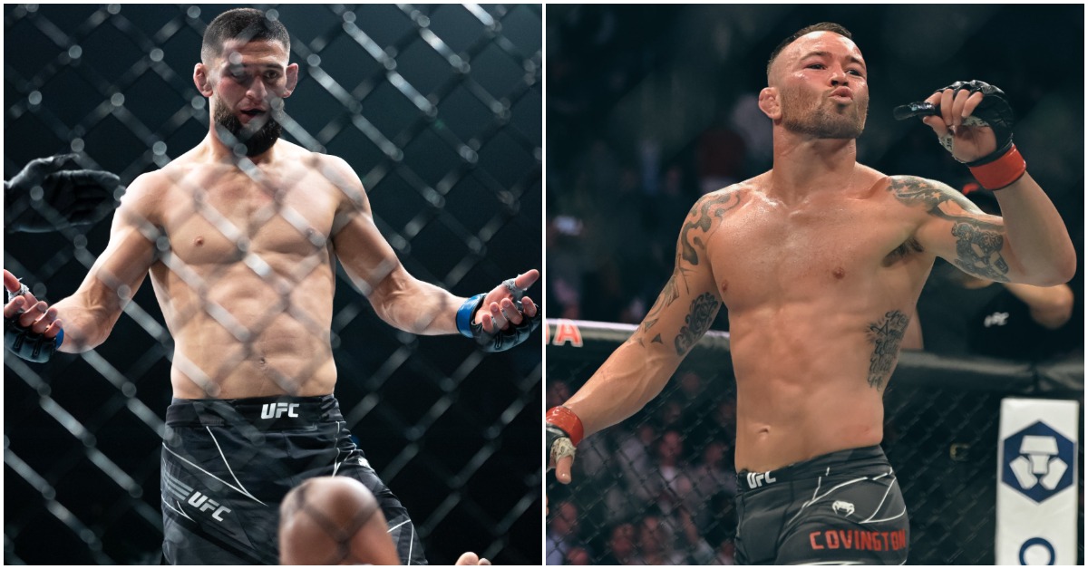 Dana White Talks Up "Big Fight" Between Colby Covington and Khamzat Chimaev Following Explosive UFC 273; Chimaev Promises "I'll Smash His Face" 1 Khamzat Chimaev