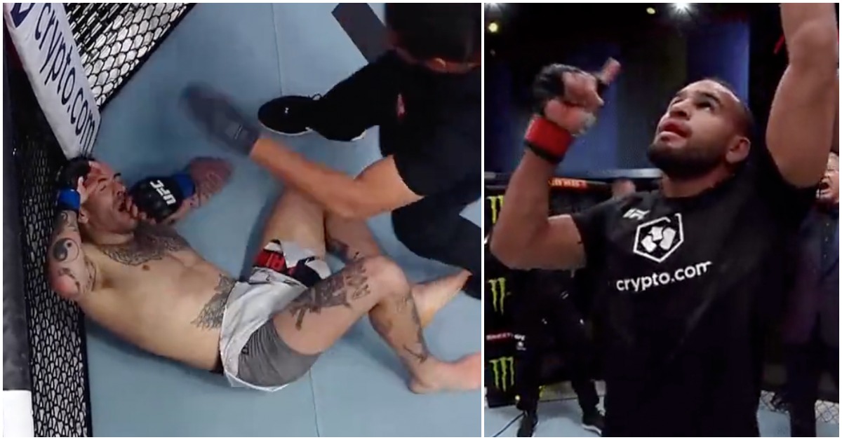 Gabe Green Lights Yohan Lainesse Up With Body Shot Blitz - UFC Vegas 53 Highlights 1 Gabe Green