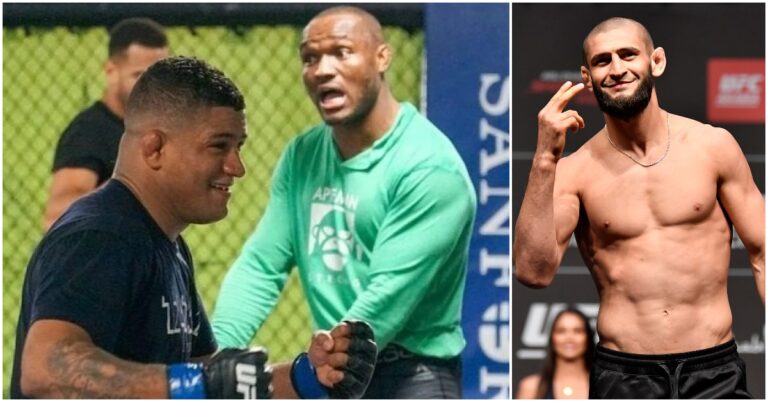 Gilbert Burns Reveals That Kamaru Usman Has Been Helping Him Prepare For Khamzat Chimaev