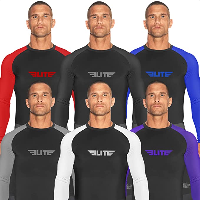 Elite Sports Full Sleeve Rash GuardElite Sports Short Sleeve Rash Guard  