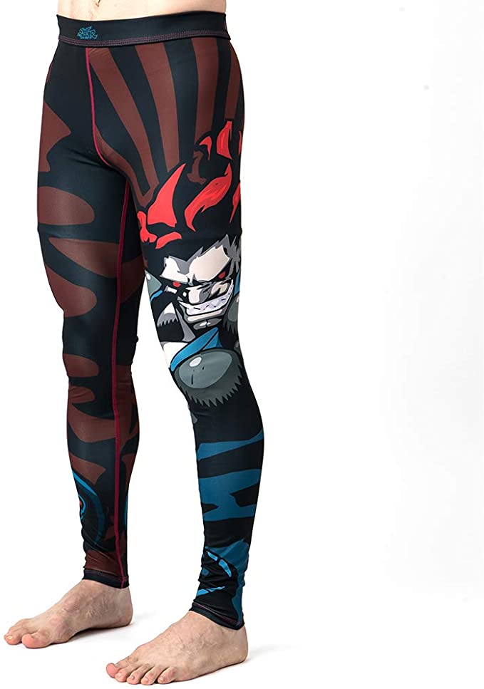 Fusion Fight Gear Street Fighter Akuma BJJ Spats 