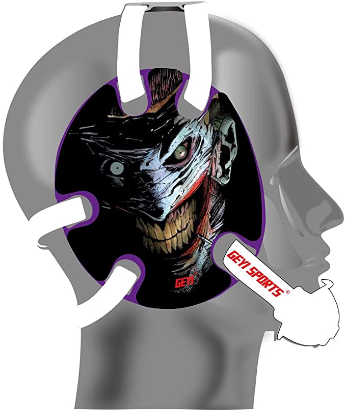 Geyi Wrestling Headgear W/ Joker Decals